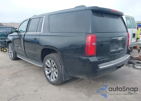 2015 Chevrolet Suburban 1500 Ltz из США, поврежденный, VIN 1GNSKKKC1FR636153
